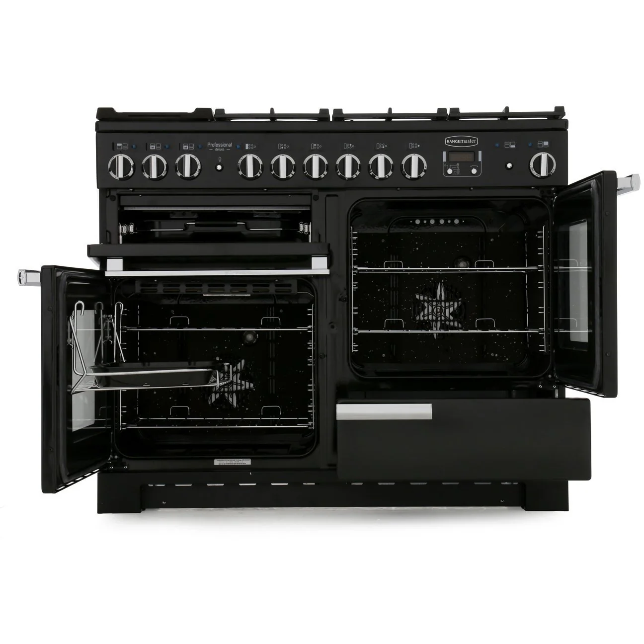Rangemaster PDL110EICR/C - Cream 110cm Range Cooker - Induction - A Rated - Image 2