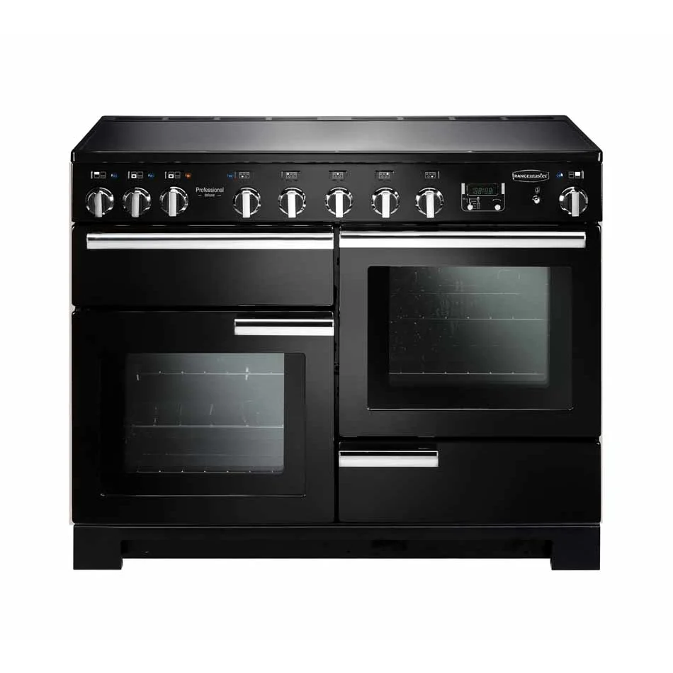 Rangemaster PDL110EIGB/C - Black 110cm Range Cooker - Induction - A Rated