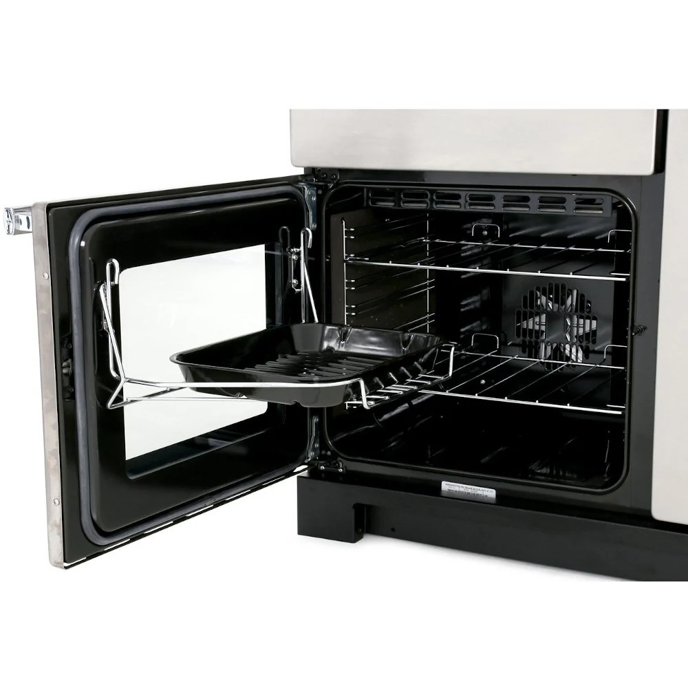 Rangemaster PDL90DFFCB/C - Charcoal Black Dual Fuel Range Cooker - 90cm - A Rated - Image 4