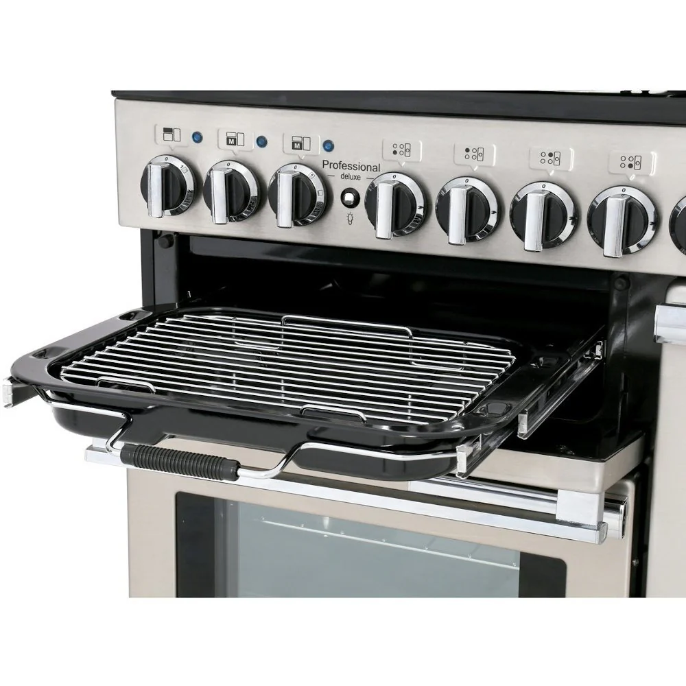 Rangemaster PDL90DFFCY/C - Red 90cm Dual Fuel Range Cooker - 140L - A Rated - Image 3