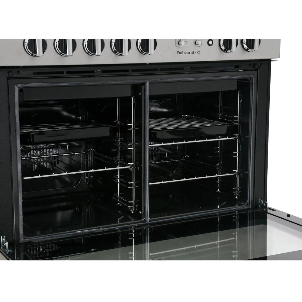 Rangemaster Professional Plus FX PROP90FXEICR/C - Cream/Chrome Induction Range Cooker - 90cm - A Rated - Image 3