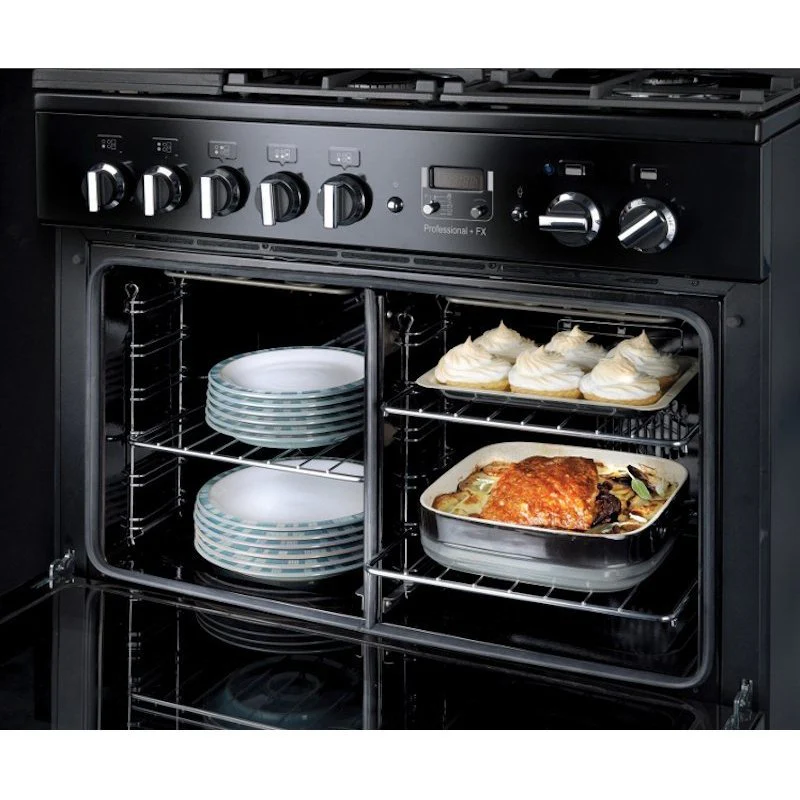 Rangemaster Professional Plus FX PROP90FXEICR/C - Cream/Chrome Induction Range Cooker - 90cm - A Rated - Image 5