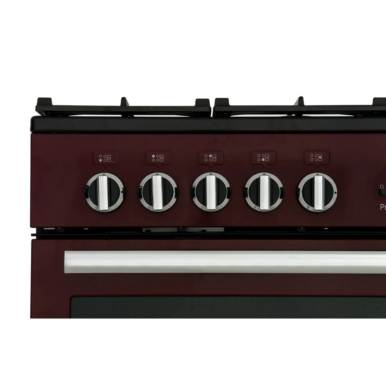 Rangemaster Professional Plus FXP PROP90FXPDFFGB/C - Black/Chrome Dual Fuel Range Cooker - 114L - A Rated - Image 5