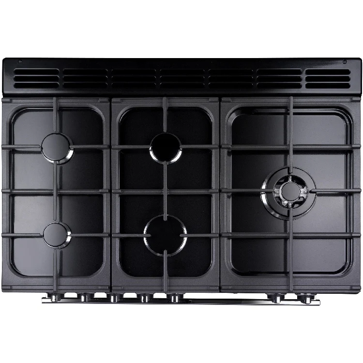 Rangemaster Professional Plus FXP PROP90FXPDFFSL/C - Slate/Chrome 90cm Range Cooker - Dual Fuel - A Rated - Image 2