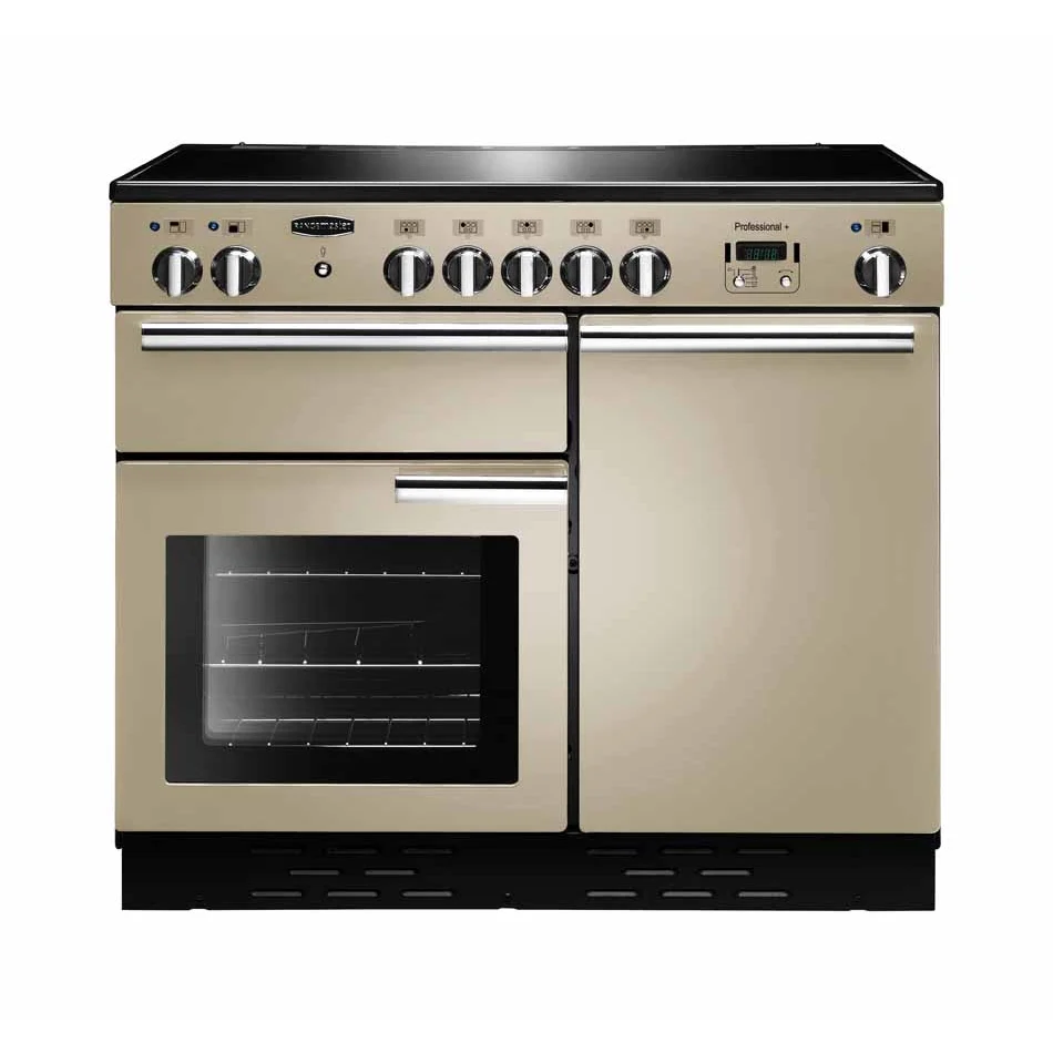Rangemaster PROP100EICR/C - Cream/Chrome Range Cooker - 155L Dual Oven - A Energy Rated