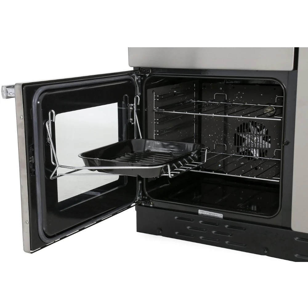Rangemaster PROP100NGFSS/C - Stainless Steel 100cm Gas Range Cooker - Dual Oven - A+ Energy - Image 3