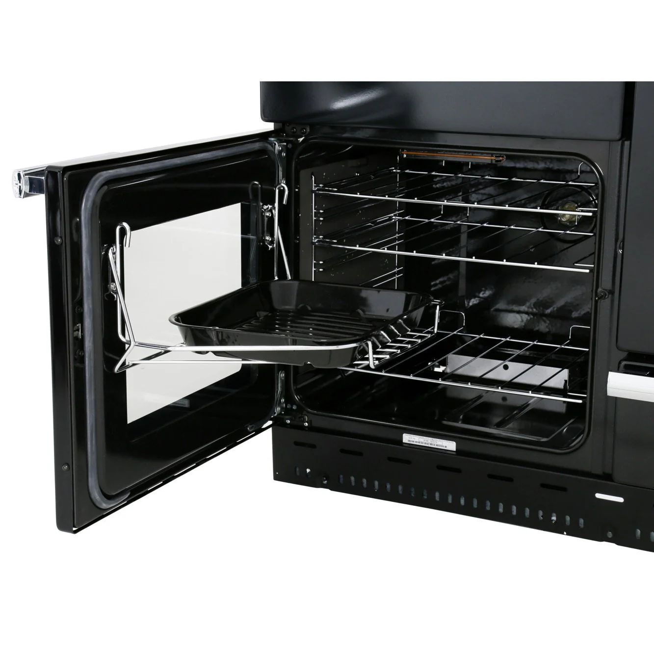 Rangemaster PROP110NGFCY/C - Cranberry/Chrome 110cm Gas Range Cooker - 122L - A Rated - Image 3