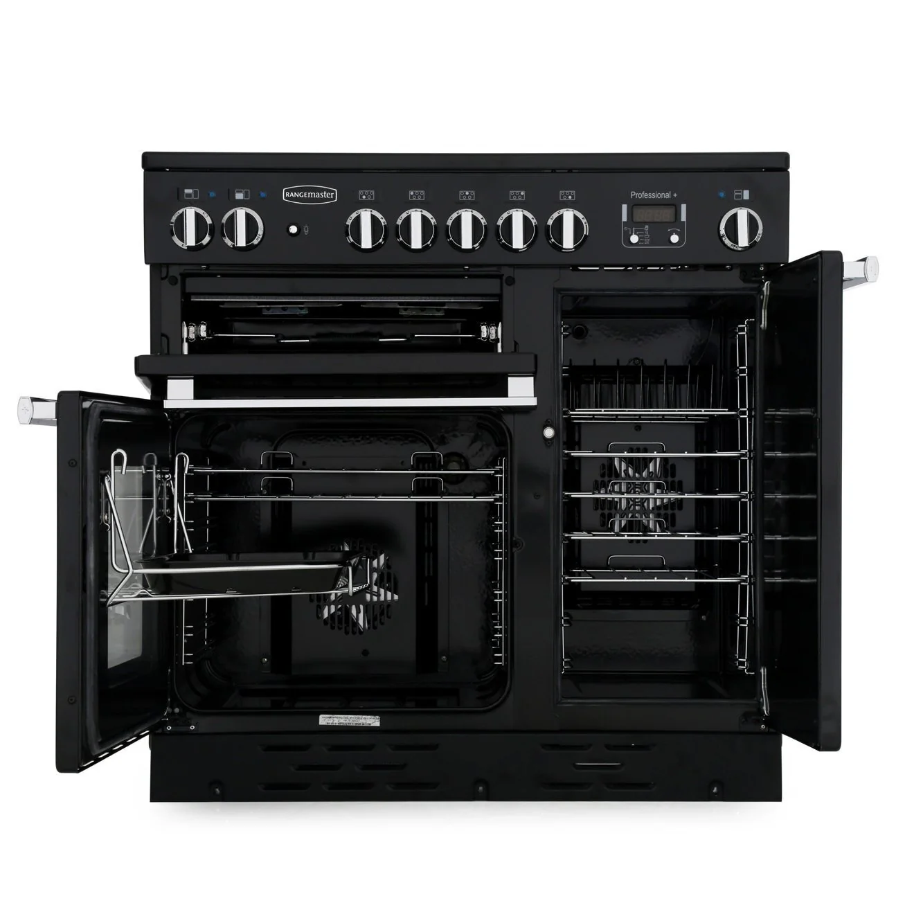 Rangemaster PROP90EICY/C - Red 90cm Range Cooker - Induction - A Energy Rated - Image 2