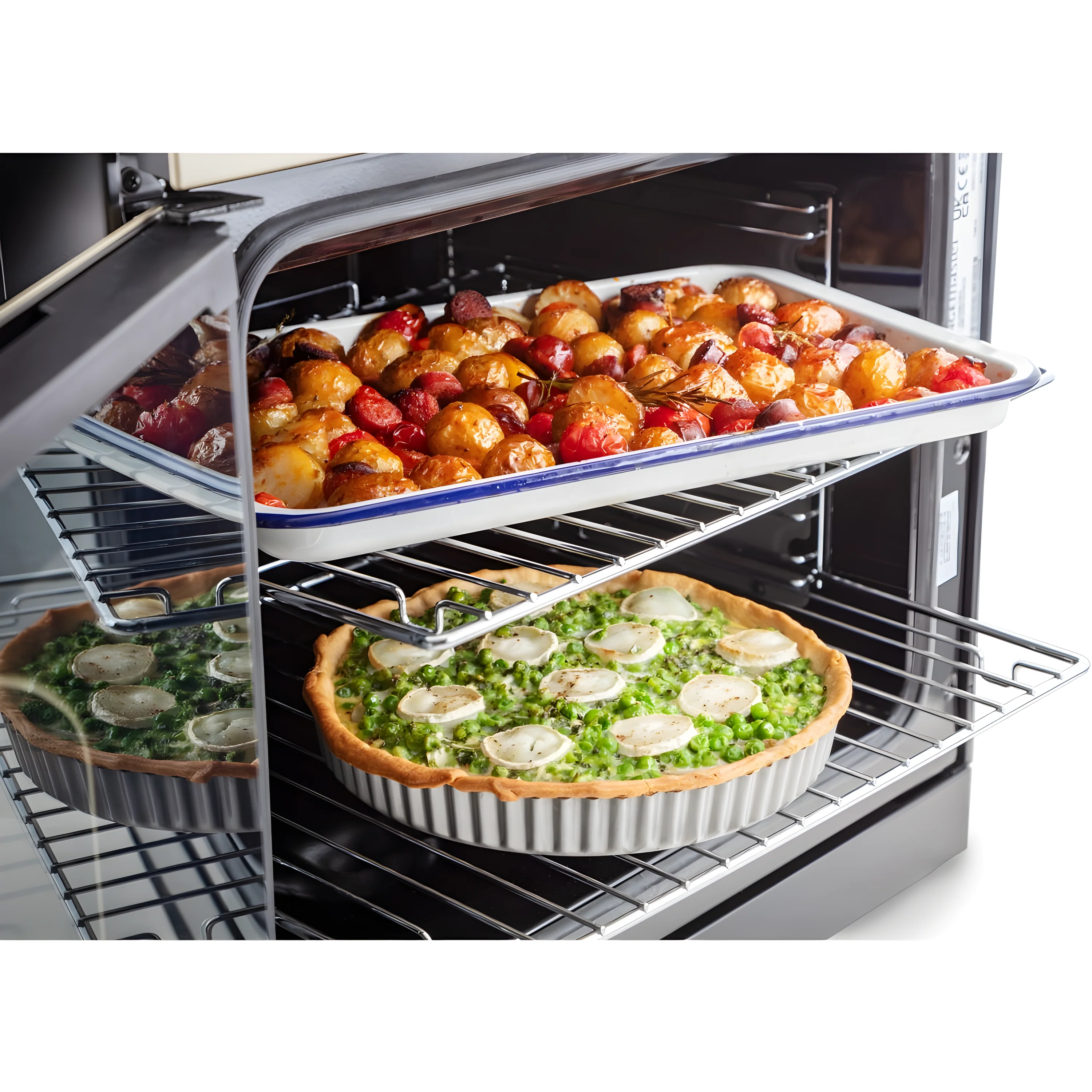 Rangemaster PROPL60DFFSS/C - Stainless Steel Dual Fuel Cooker - Double Oven - A Rated - Image 4