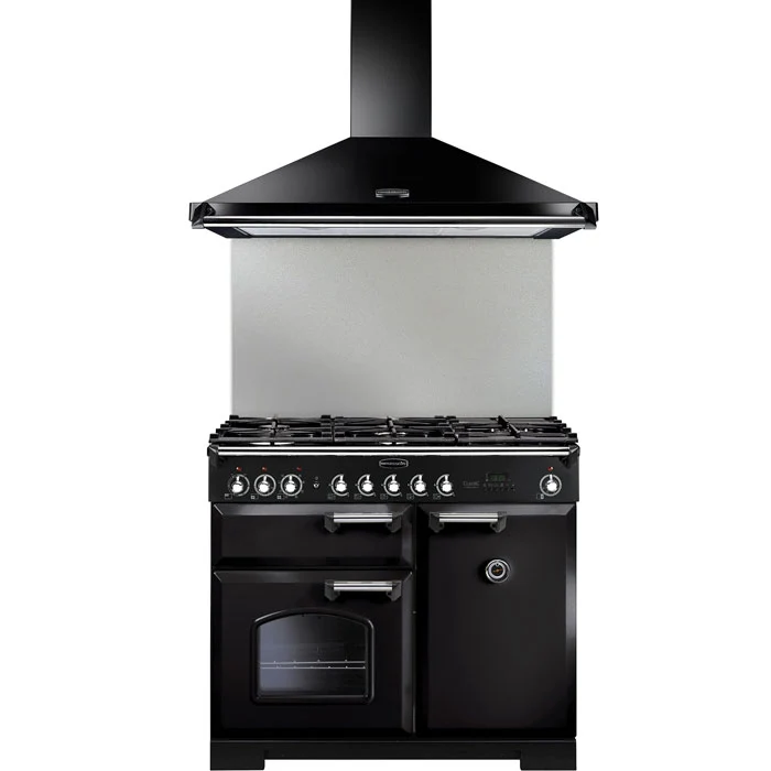 Rangemaster RCLAHDC100BL/C - Black 100cm Chimney Extractor - B Energy Rating - Image 3