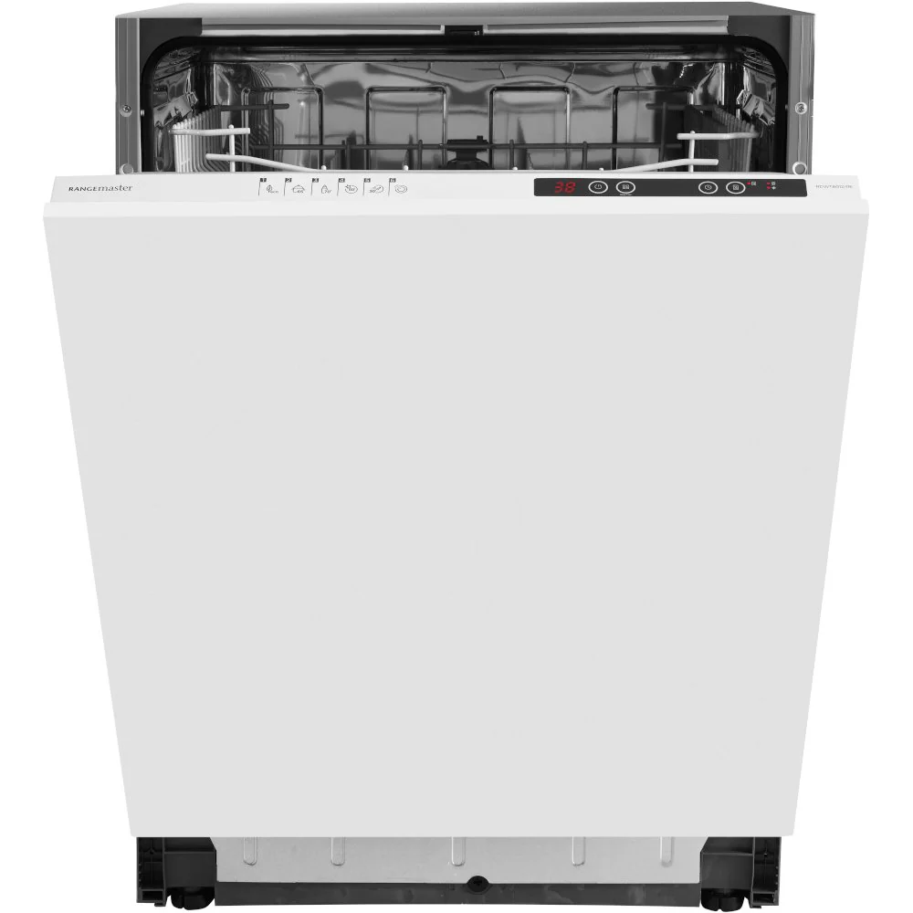 Rangemaster RDWT6012/I1E - White Fully Integrated Dishwasher - 12 Place Settings - E Energy Rating