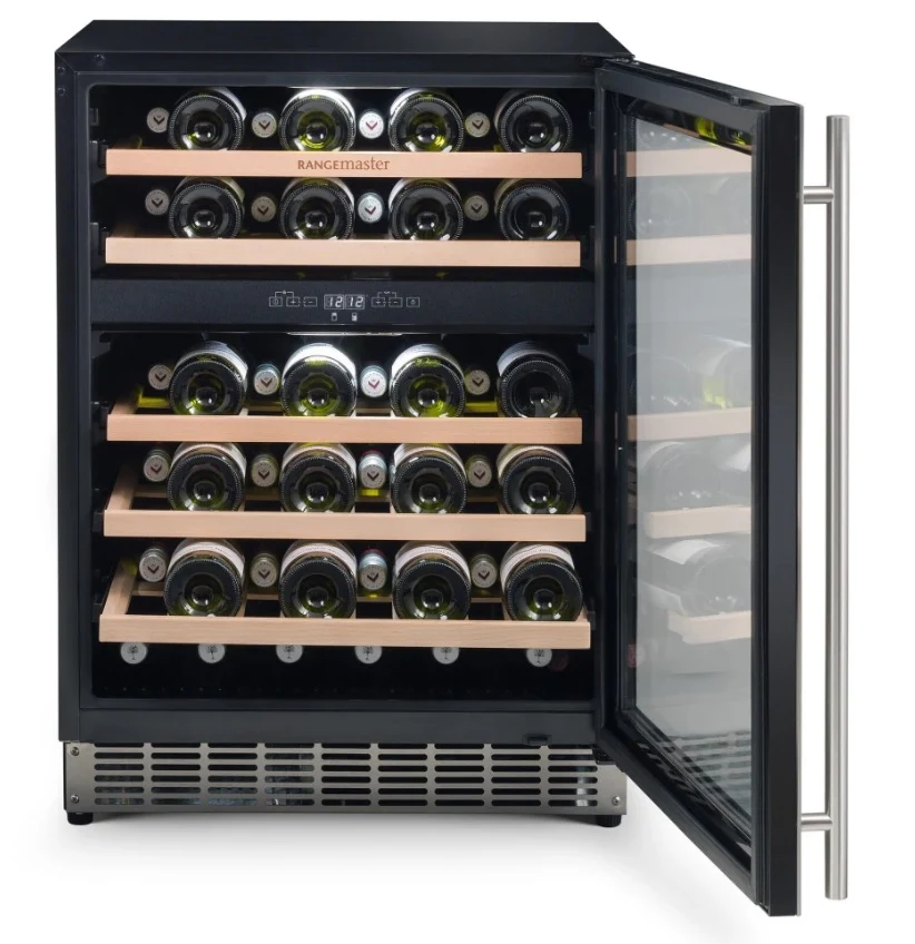 Rangemaster RDZ6046SS - Stainless steel 46 Bottle Capacity Wine Cooler - G energy - Image 2