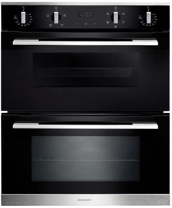 Rangemaster RMB7245BL/SS - Stainless Steel Double Oven - 45L/35L - A Rated
