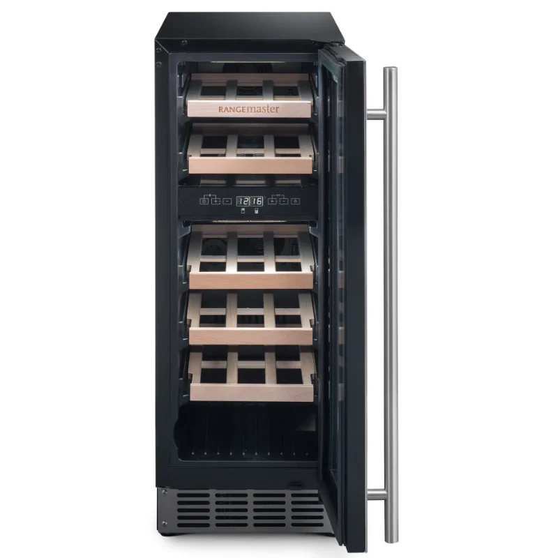 Rangemaster RWC3018SS - Stainless steel 18 Bottle Capacity Wine Cooler - G energy - Image 2