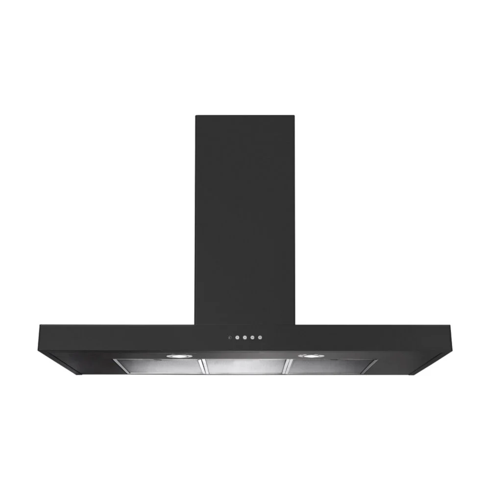 Rangemaster UNBHDS100SL - Slate/Black 100cm Chimney Hood - 620m³/h - B Energy Rated - Image 2