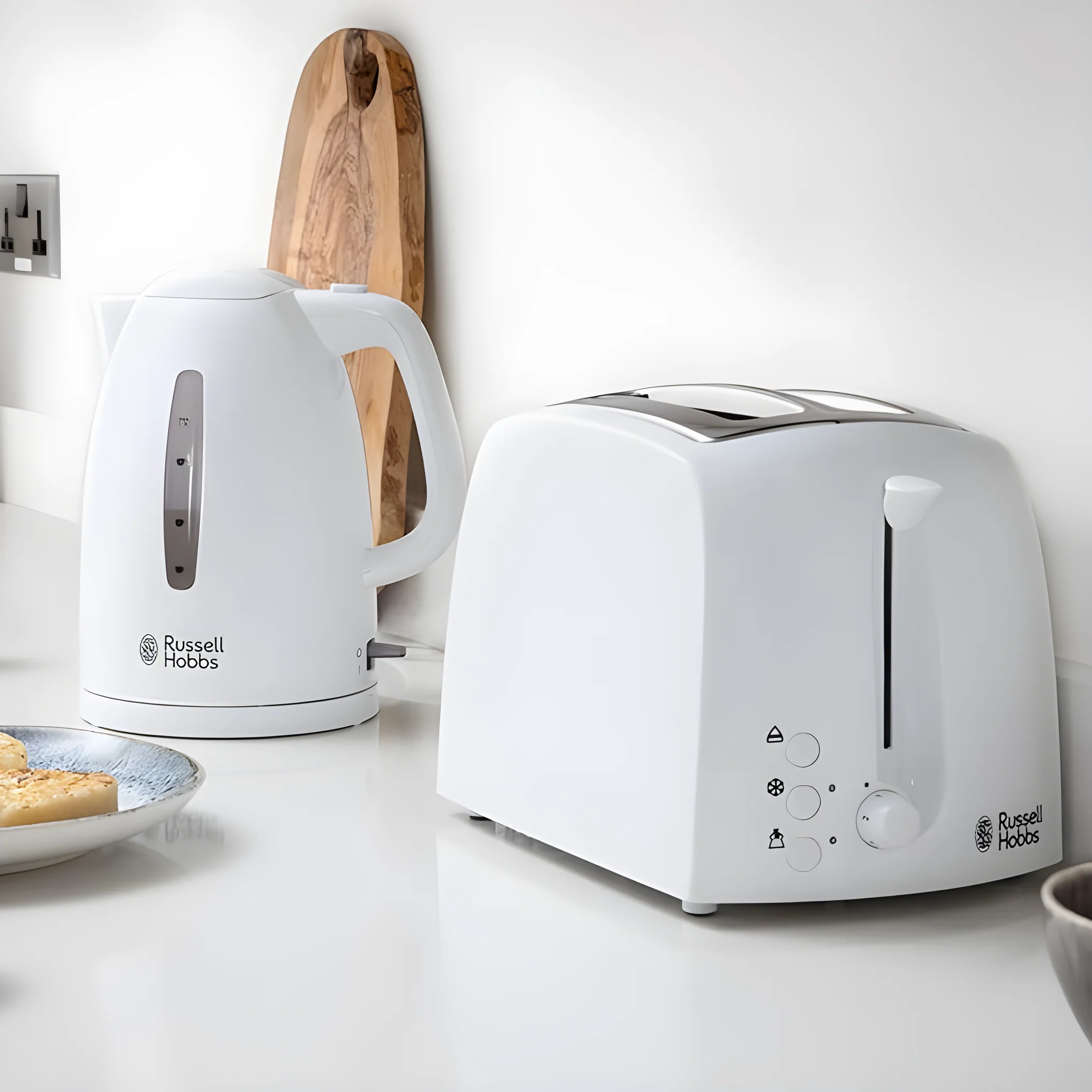 Russell Hobbs RH2164 - White Toaster - Image 2