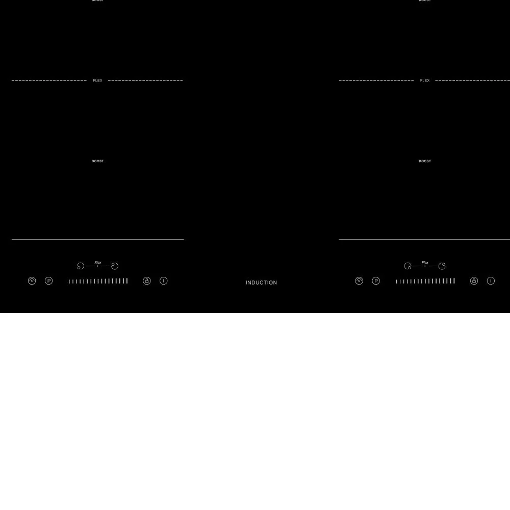 Teknix SCIH77SL - Black 77cm Induction Hob - 4 Zones with Flex Areas - Image 7