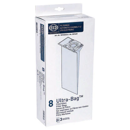 Sebo 5093ER - Ultra Filter Vacuum Bags - 8 Pack with Hygienic Seal - Image 2