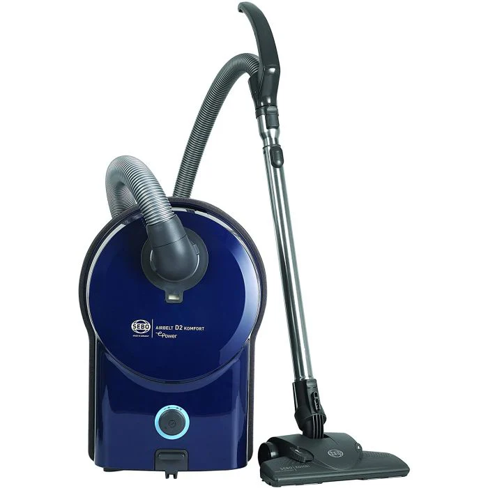 Sebo 90914GB D2 Komfort - Blue Cylinder Vacuum Cleaner