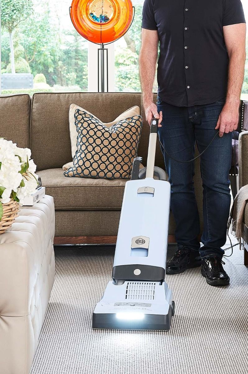 SEBO Automatic X7 - Pastel Blue Vacuum Cleaner - S-Class Filtration - Image 2