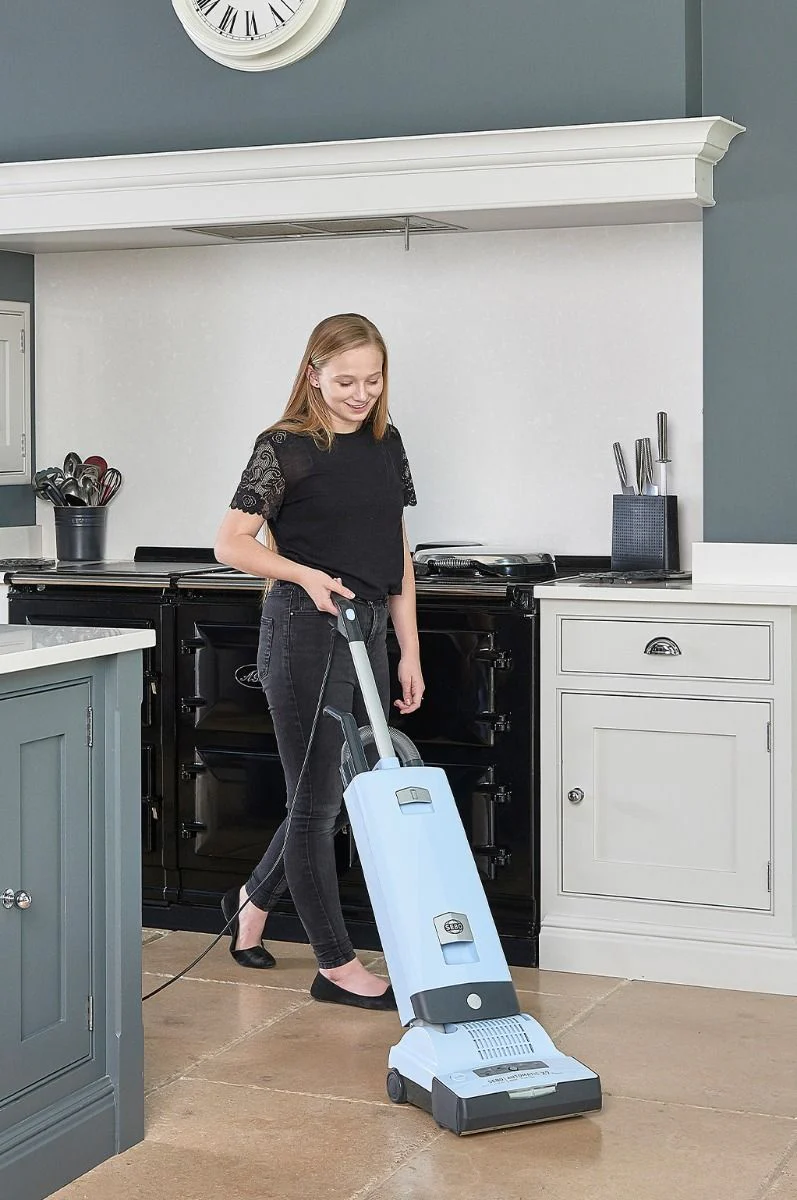 SEBO Automatic X7 - Pastel Blue Vacuum Cleaner - S-Class Filtration - Image 4