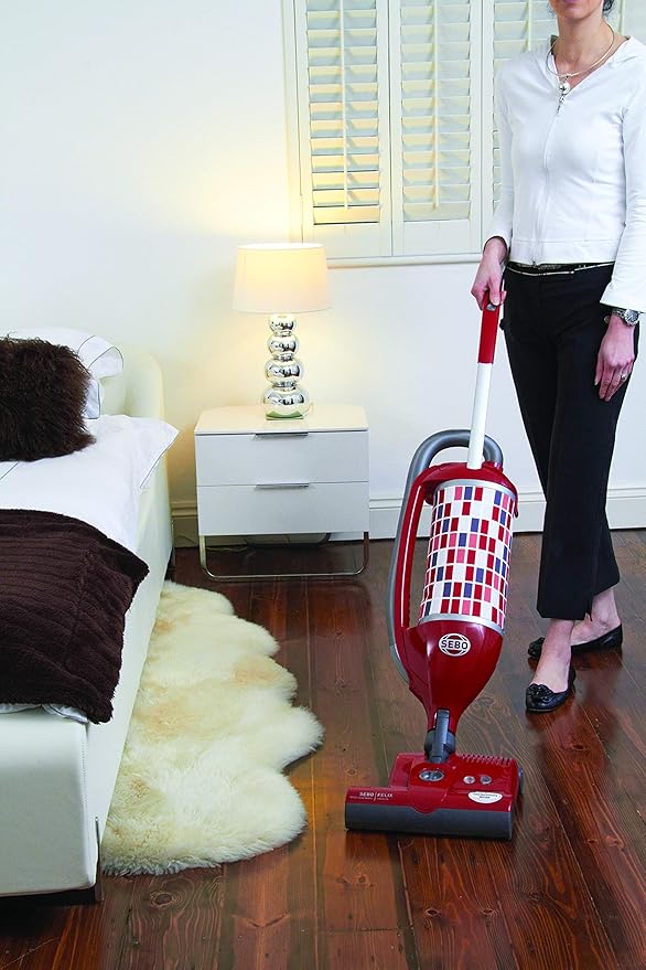 SEBO Felix Rosso ePower - Red Vacuum Cleaner - 3.5L Capacity - Image 3