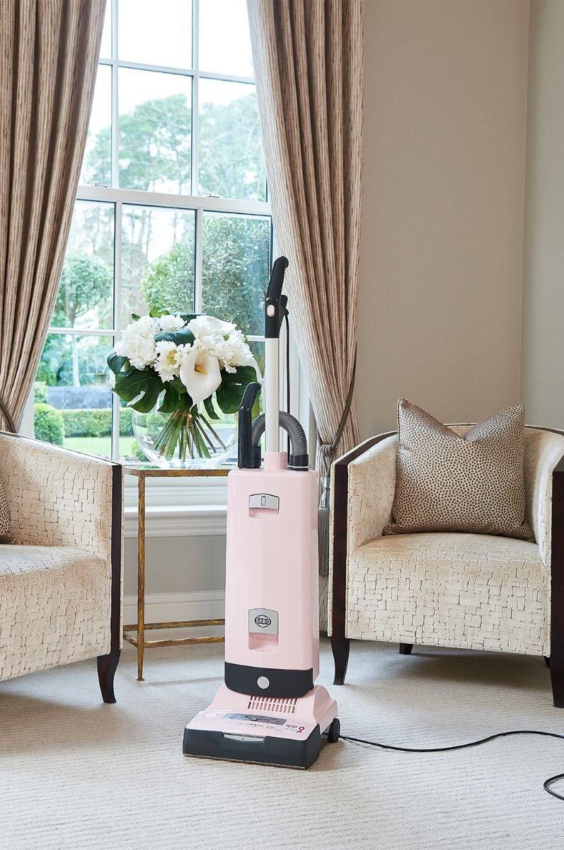 SEBO X7 - Pastel Pink Vacuum Cleaner - S-Class Filtration - 5.3L Capacity - Image 2