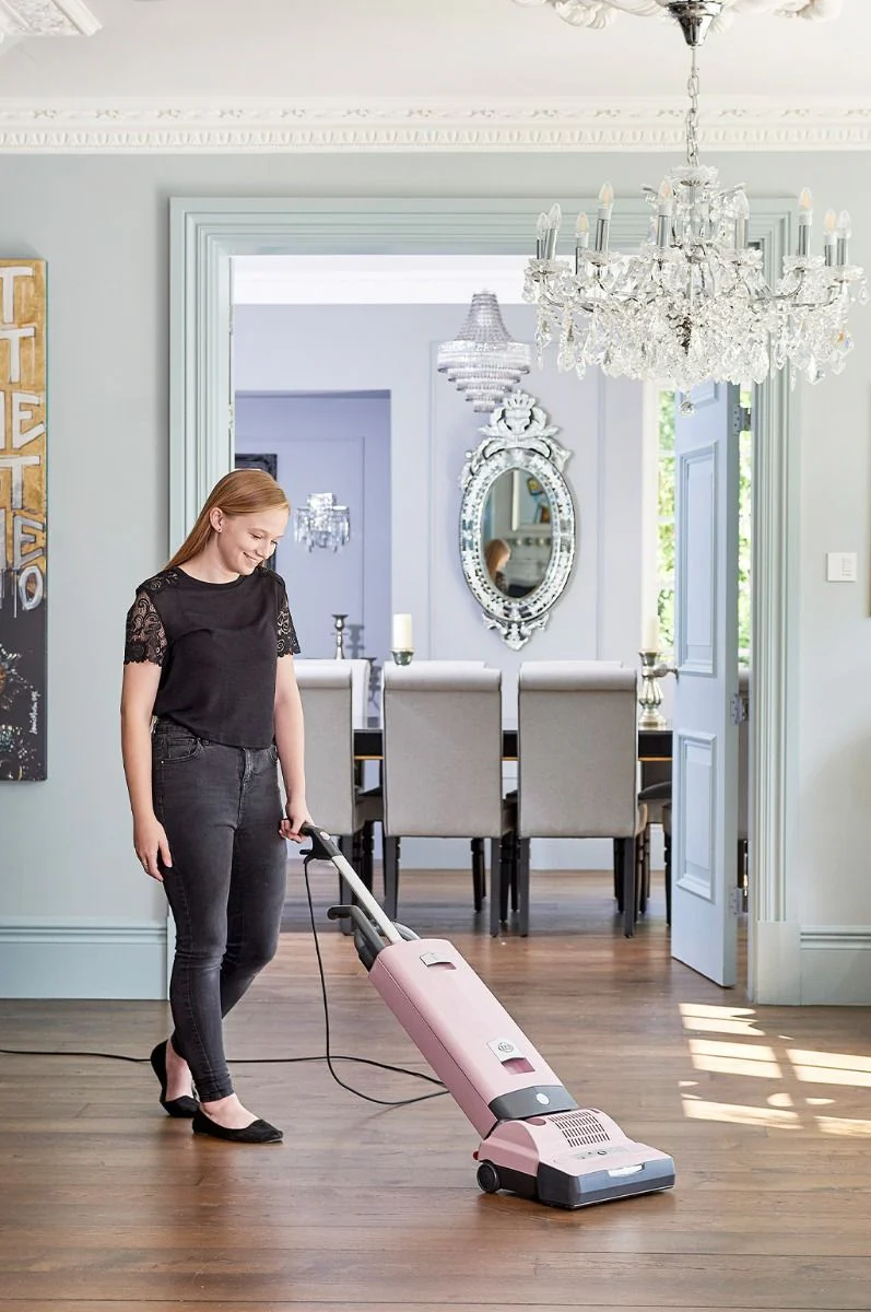 SEBO X7 - Pastel Pink Vacuum Cleaner - S-Class Filtration - 5.3L Capacity - Image 3