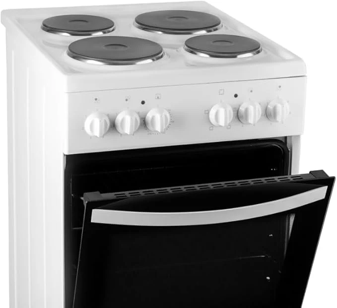 Sia ESXB50W - White Freestanding Electric Cooker With 4 Zone Plate Hob - A Energy - Image 3
