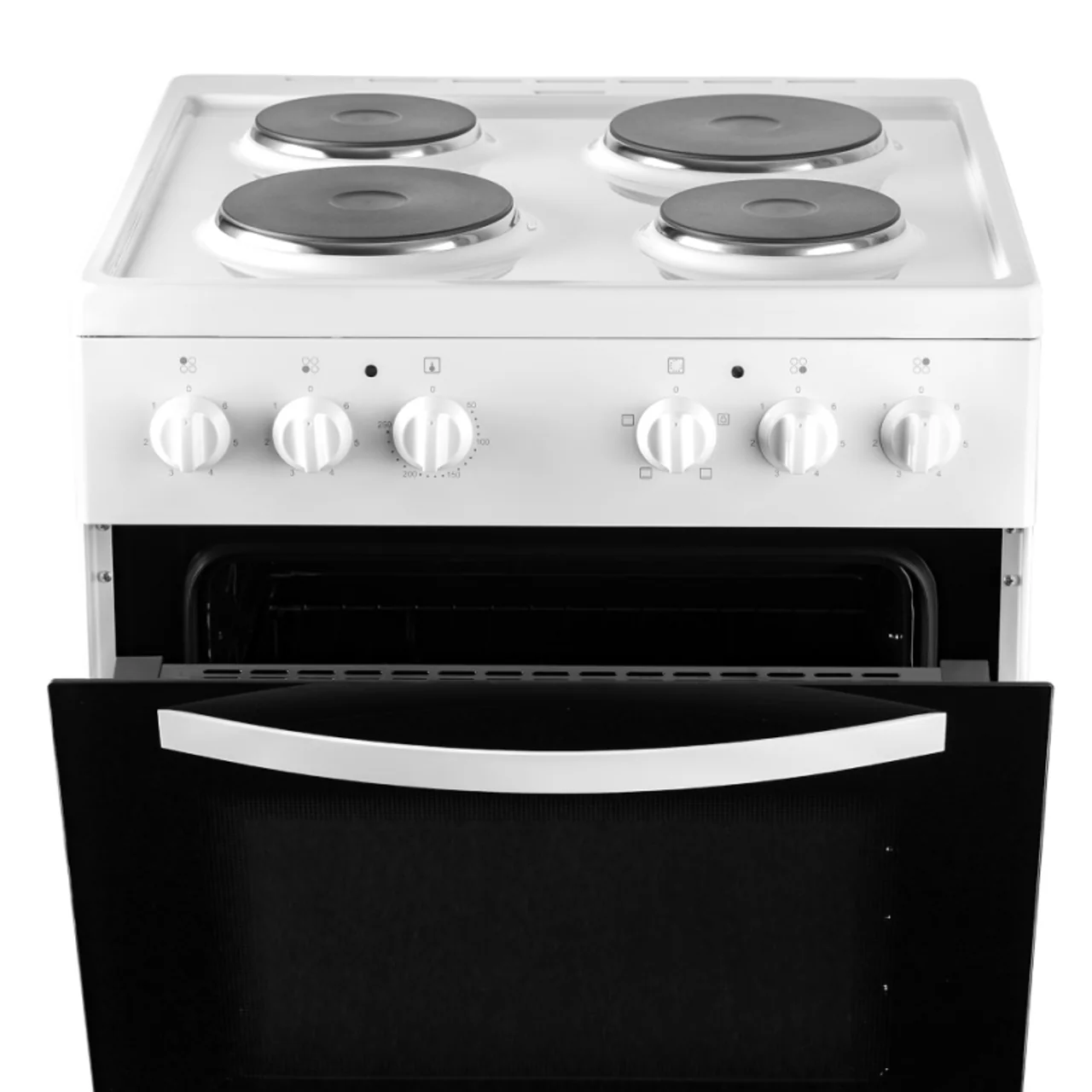 Sia ESXB60W - White Freestanding Electric Cooker With 4 Zone Plate Hob - A Energy - Image 3