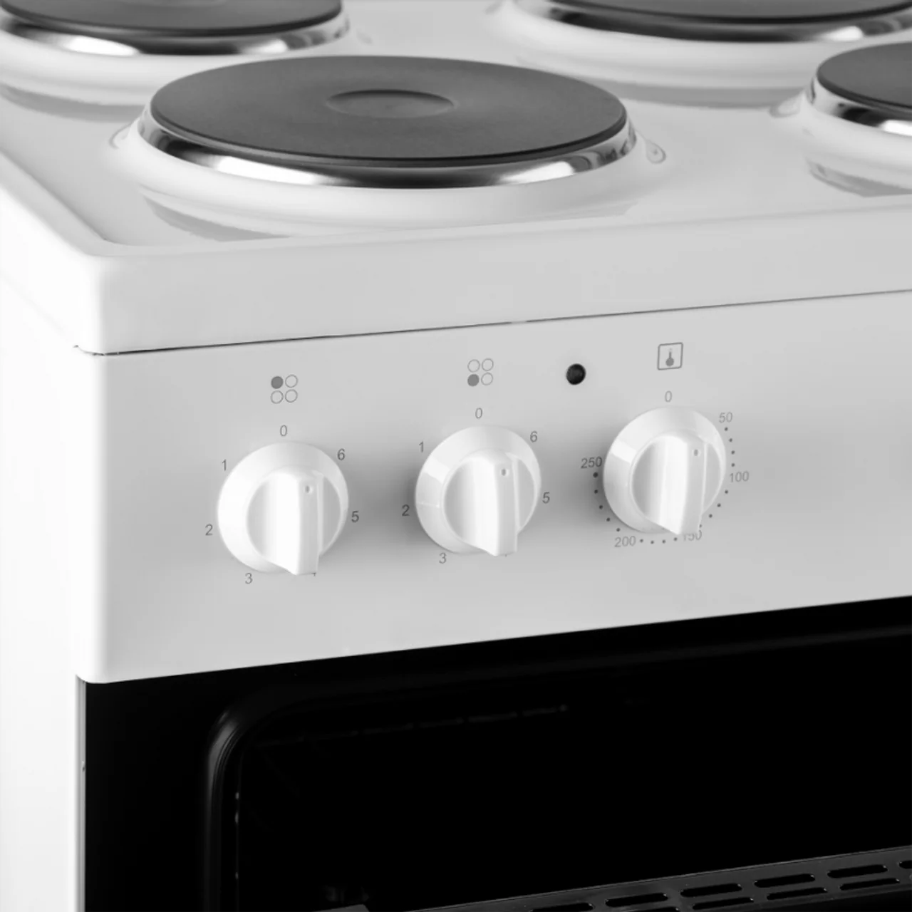 Sia ESXB60W - White Freestanding Electric Cooker With 4 Zone Plate Hob - A Energy - Image 4