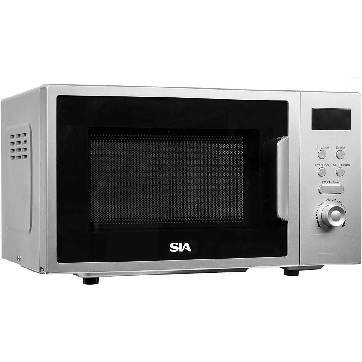 sia FDM21SI - Silver Freestanding Microwave - Image 2
