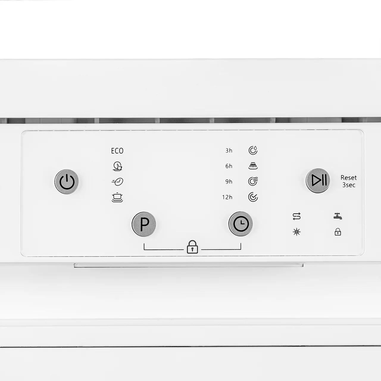 SIA SFSD604W - White Freestanding Dishwasher - 14 Place Settings - E Energy - Image 4