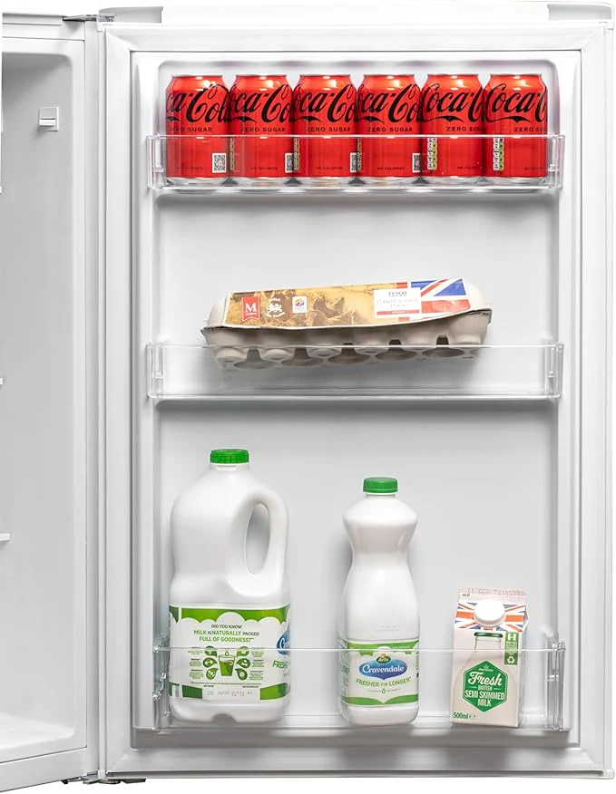SIA SLF55WH/E - 55cm wide White 110L Freestanding Larder Fridge - E Energy Rating - Image 2