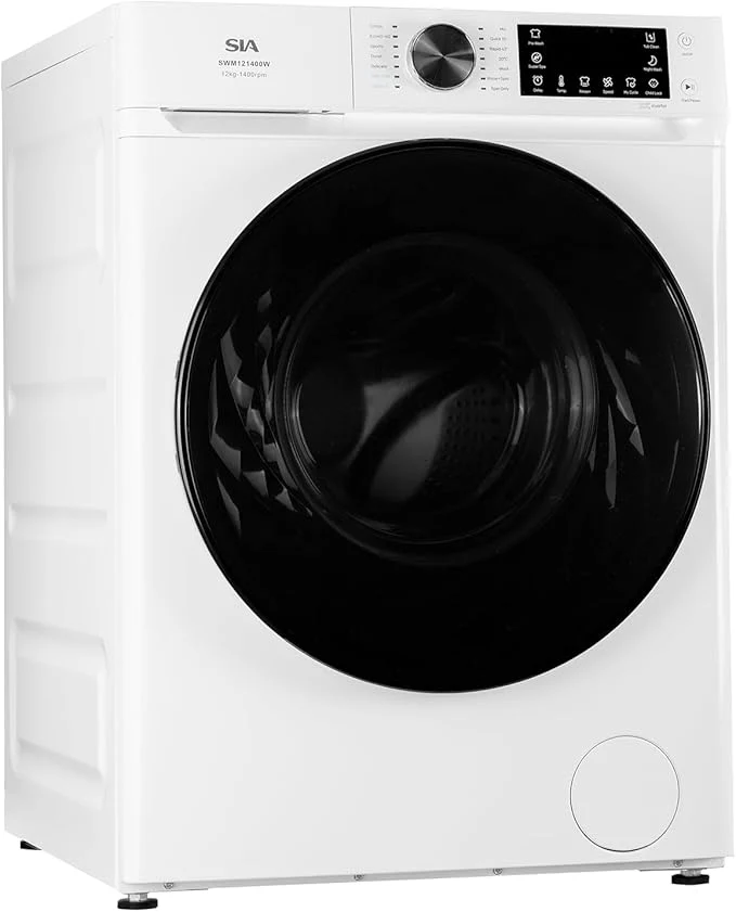 SIA SWM121400W - White 12KG Washing Machine - 1400 RPM - A energy - Image 2