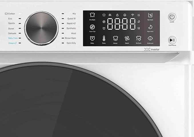 SIA SWM121400W - White 12KG Washing Machine - 1400 RPM - A energy - Image 3