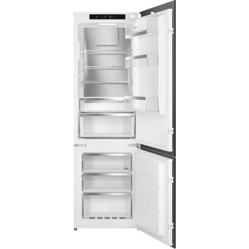 Smeg C9174TN5D - White Integrated Fridge Freezer - 70/30 Split - D Energy