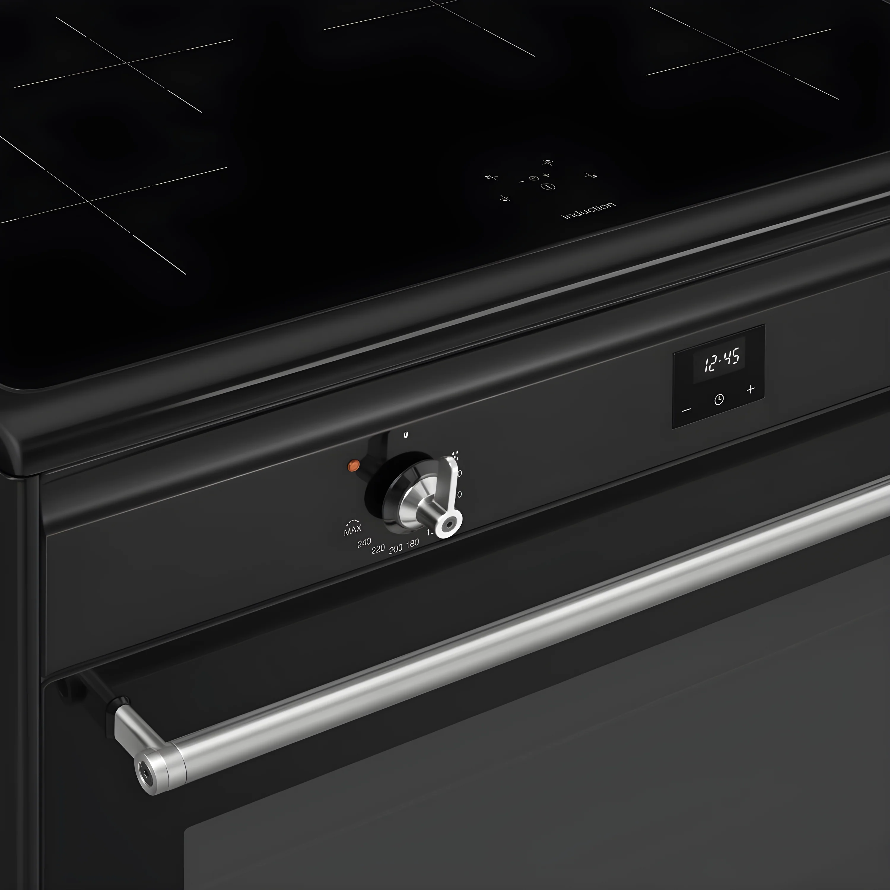 Smeg CX91IMBL - Black 90cm Range Cooker - 115L Induction - A Rated - Image 5