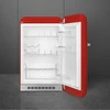 Smeg FAB10HRRD6 - Retro Larder Fridge Right Hand Hinge In Red - 135L - D Rated - Image 3
