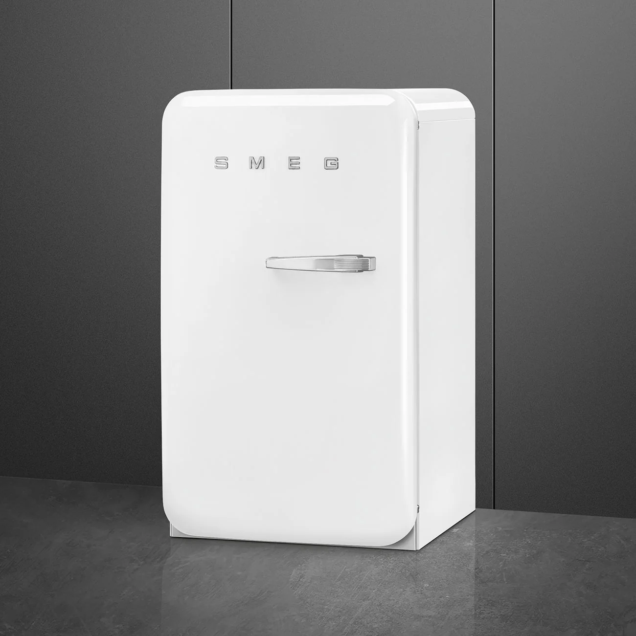 Smeg FAB10LWH6 - Style Freestanding Minibar Fridge Freezer - 122L - D Energy - Image 4
