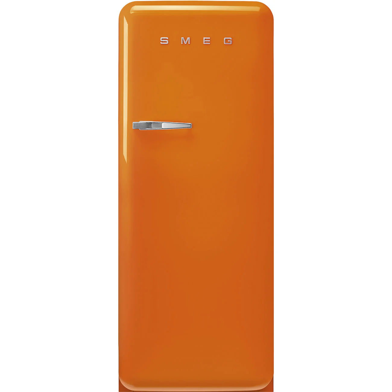 Smeg FAB28ROR6 - Orange 50's Style Refrigerator - 270L Total Capacity - C Energy
