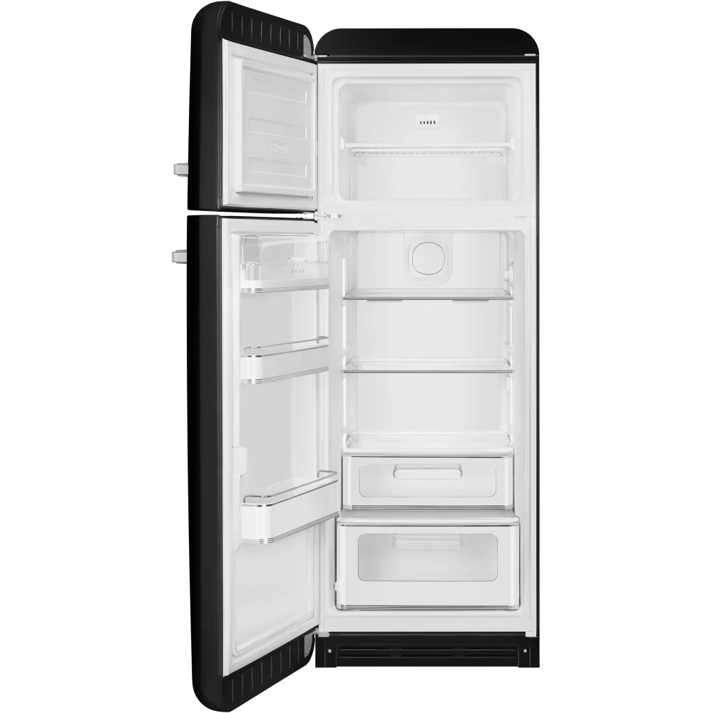 Smeg FAB30LBL6UK - Black Fridge Freezer - 294L 80/20 Split - C Energy - Image 3