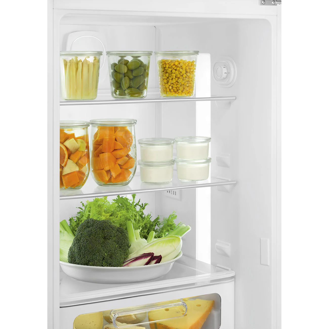 Smeg FAB30LWH6UK - White Fridge Freezer - 294L Total Capacity - C Energy Rating - Image 3