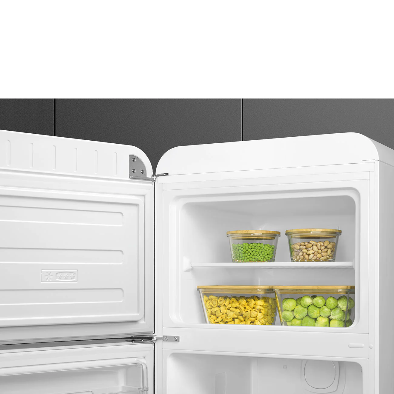Smeg FAB30LWH6UK - White Fridge Freezer - 294L Total Capacity - C Energy Rating - Image 5