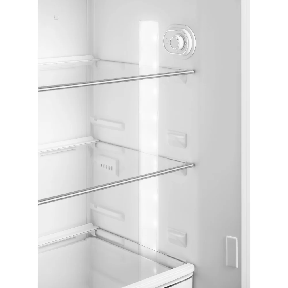 Smeg FAB30RBL5UK - Black Freestanding 80/20 Fridge Freezer - D energy - Image 2