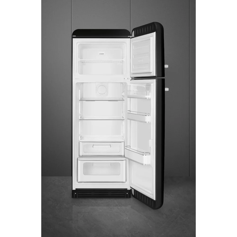 Smeg FAB30RBL5UK - Black Freestanding 80/20 Fridge Freezer - D energy - Image 3