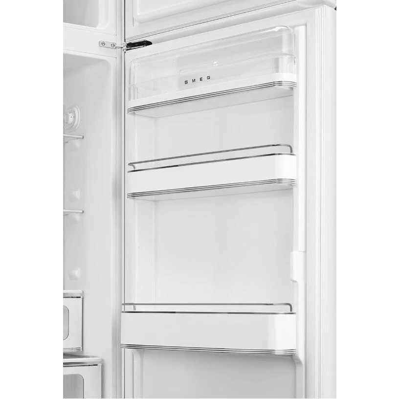 Smeg FAB30RWH5UK - White Freestanding 70/30 Fridge Freezer - D energy - Image 3