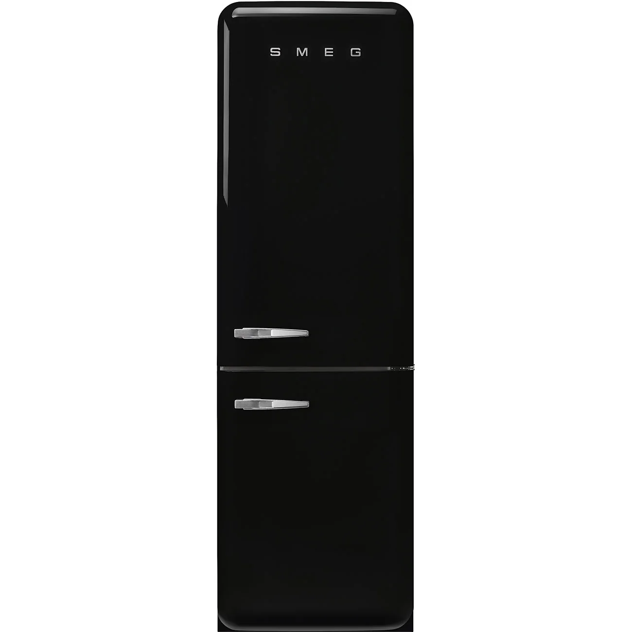 Smeg FAB32RBL6UK - Black Fridge Freezer - 331L Capacity - C Energy Rating
