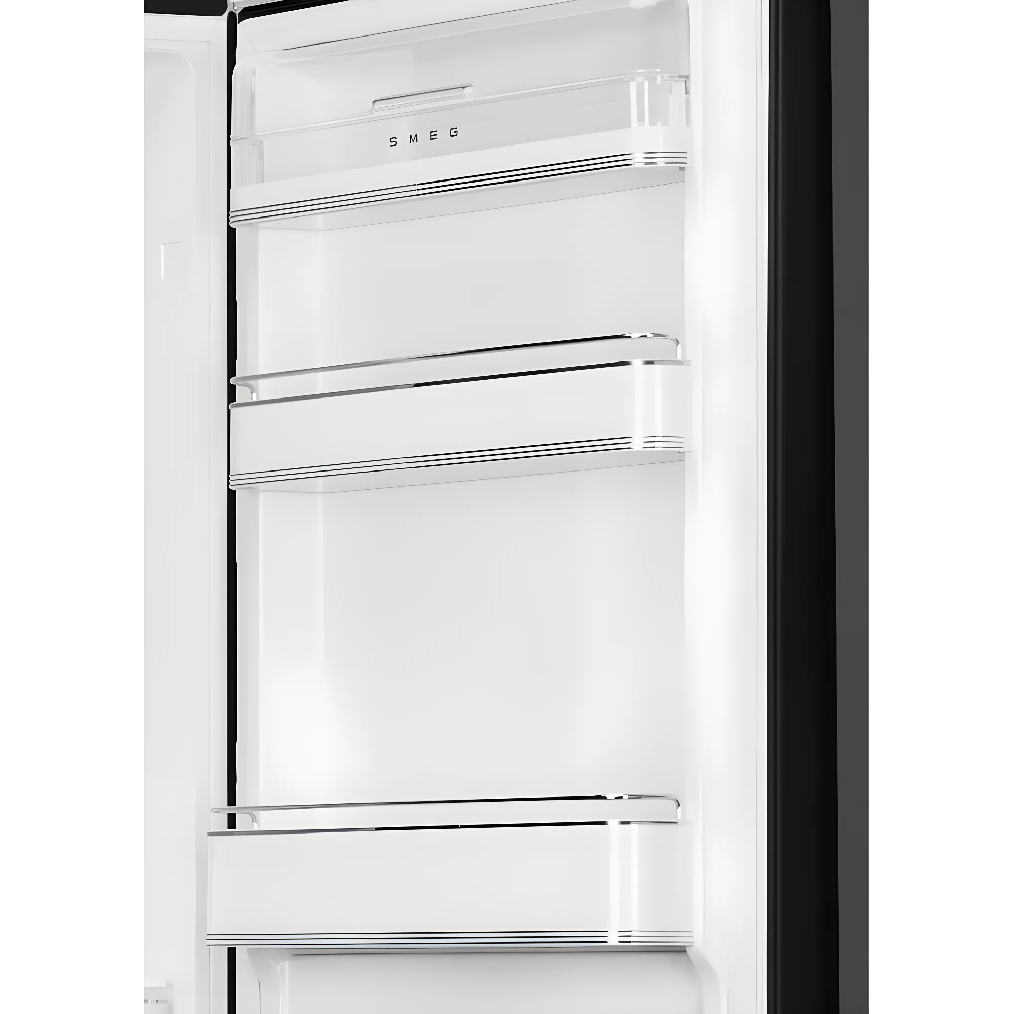 Smeg FAB32RBL6UK - Black Fridge Freezer - 331L Capacity - C Energy Rating - Image 4