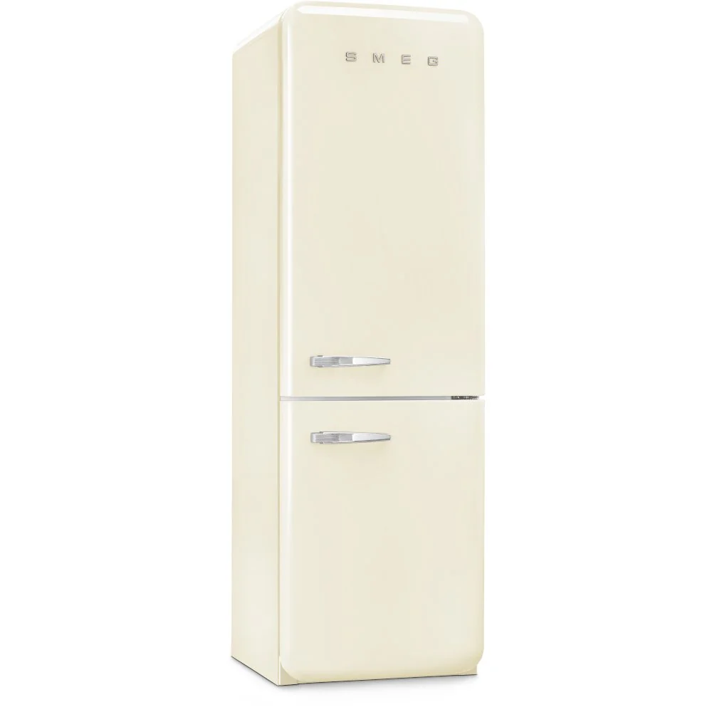Smeg FAB32RCR6UK - Cream 60/40 Retro Fridge Freezer - 331L Total Capacity - C Energy Rating - Image 2